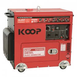 موتور برق دیزلی کم صدا کوپ 6 کاوا مدل KDF8500Q-3D