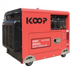 موتور برق دیزلی کم صدا کوپ 5 کاوا مدل KDF6700Q-3D